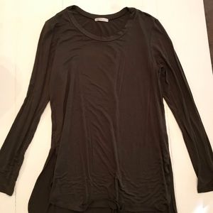 Army Green Large Long Sleeve Shirt